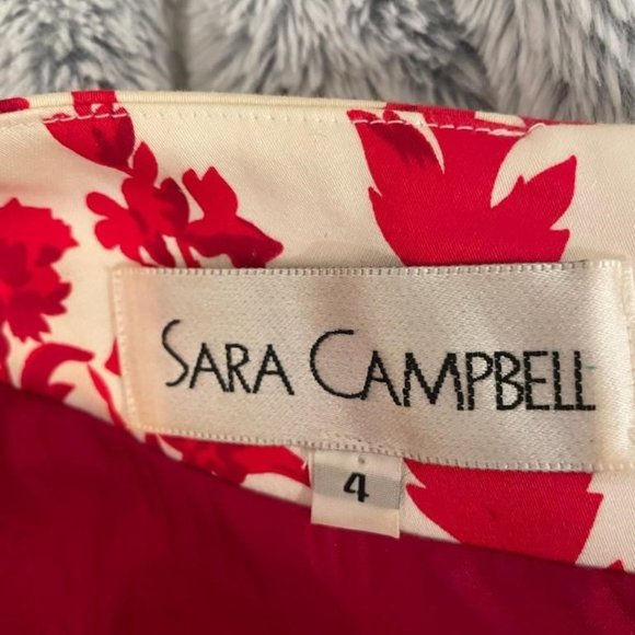 Red vintage dress, size 4 - Picture 1 of 3